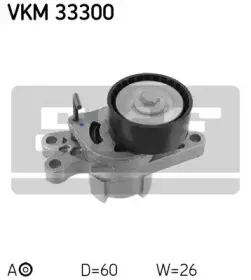 VKM 33300 SKF Натяжной ролик, поликлиновойремень VKM 33300 SKF Натяжной ролик, поликлиновойремень